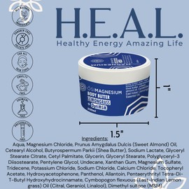 Osimagnesium Magnesium and OptiMSM Body Butter, 0.2369 kg