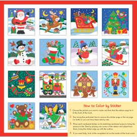 My First Color-by-Sticker Book - Christmas