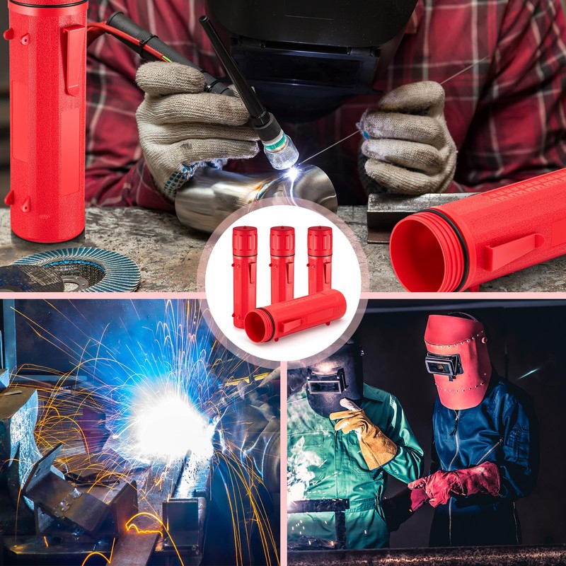 Zonon 8 Pcs Welding Rod Holder Stick Welding Electrode Rod