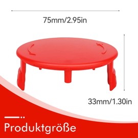 HAFRILY Spool Cover F016F04841 Grass Trimmer Spool Cover Suitable for Bosch AFS 23-37 Thread Spool F016800431 Grass Trimmer Cover Brush Cutter Grass Trimmer Cover (Pack of 3)