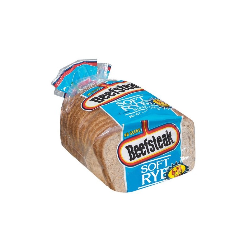 Beefsteak Soft Rye Loaf Bread 18 oz.