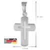 trendor Children Cross Pendant With Chain Silver 48887