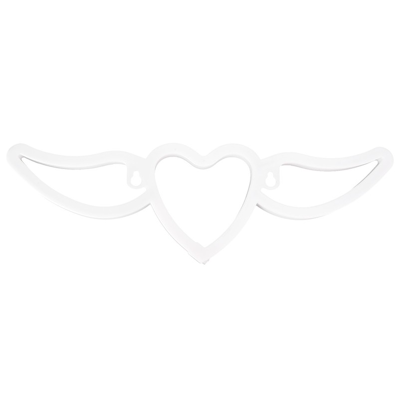 Heart Shaped Neon Light Safe Energy Saving Dual Power Heart