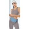 C.C Riñonera unisex con correa ajustable en la cintura, Gris,claro