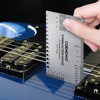 Guitar String Action Gauge, COENGWO String Height Gauge Ruler Guitar