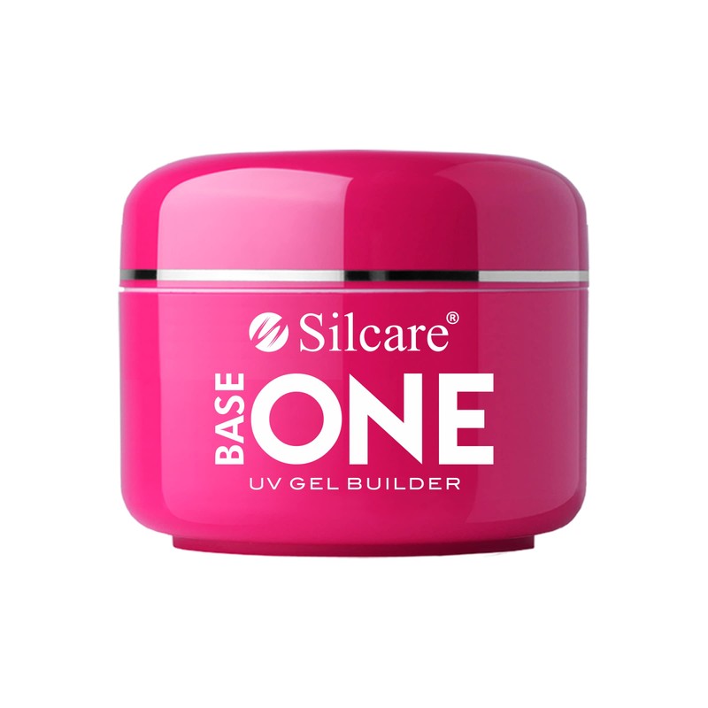 Silcare Gel Base One Milkshake 100g, white