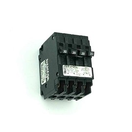 SIEMENS Quadplex Two Double Pole 30 Amp Outside Two Double Pole 20 Amp Inside Circuit Breaker (Q23020CT2)