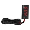 LCD Motorcycle Thermometer Ultra Thin Waterproof Water Temp Meter with