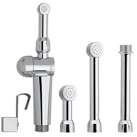 Aquaus 360 Bidet"SPRAY WAND ONLY" | NSF Certified - 3 Year Warranty - American Made -Dual Thumb Pressure Controls - Ceramic Disk Seals - ABS Body - Brass Valve Core - Includes 5'' inch Extension