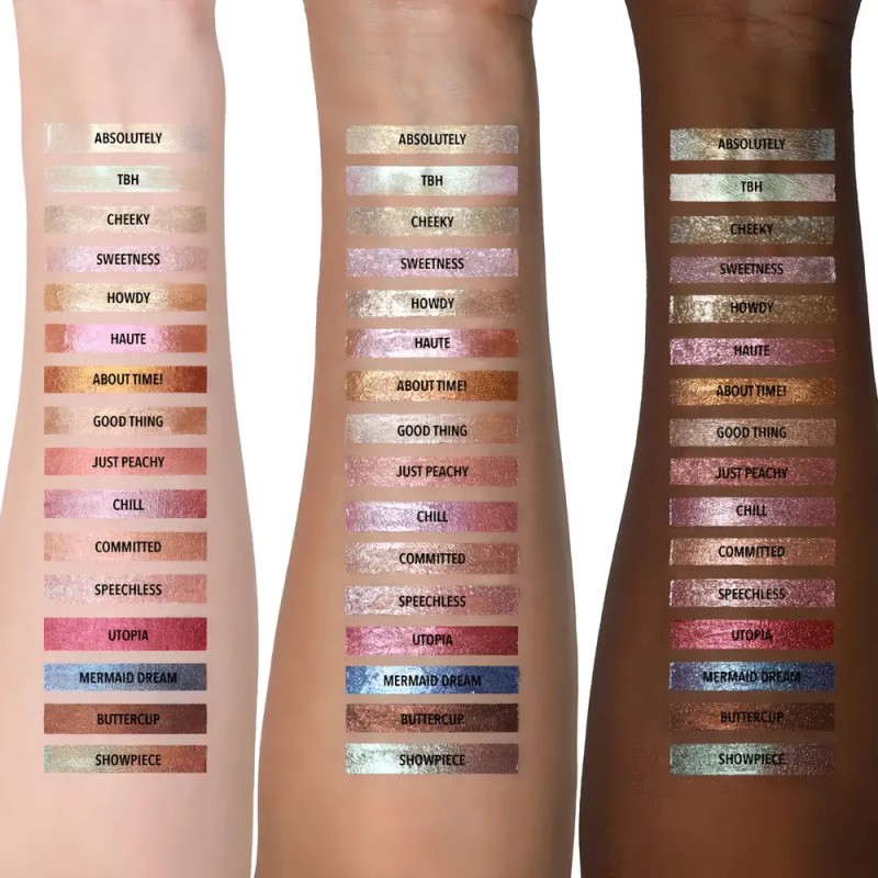 Sombra Líquida Moira Cosmetics Con Glitter Diamond Daze Tono 19