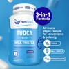 Herbtonics TUDCA 1000mg Liver Detox & Gallbladder Support – Milk