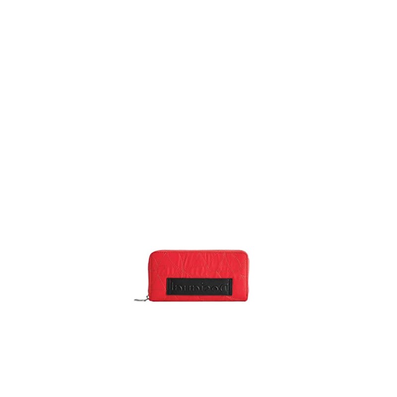 Desigual Women's Mone_Prisma Fiona Travel Accessory Wallet, red