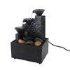Tabletop Fountain Circulating Water Decorative USB Desk Waterfall Fountain with