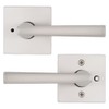 Kwikset Montreal Interior Privacy Door Handle with Lock, Door Lever