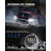BICYACO New Version LED Fog Light Compatible with Dodge Ram