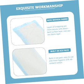 Gatuida Cold Pack Nursing Ice Pad for Postpartum Healing Sterilized Cold Cushion for Cesarean Vaginal Discomfort Relief for Mothers