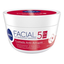 Crema Facial Hidratante Antiedad NIVEA 5 En 1 Cuidado Anti Arrugas 200ml
