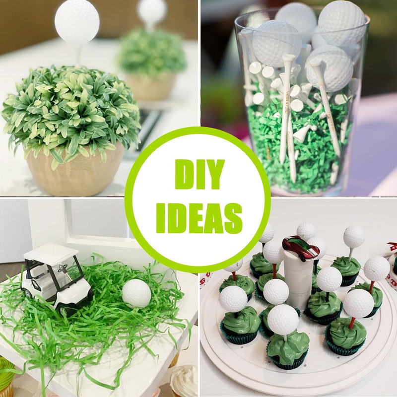 KOFULL Golf Practice Balls, Fake Hollow Plastic Golf Balls for