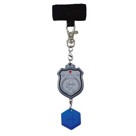 Kutsuwa ST113SV Star Line Burglar Alarm with Clip Emblem Type Silver