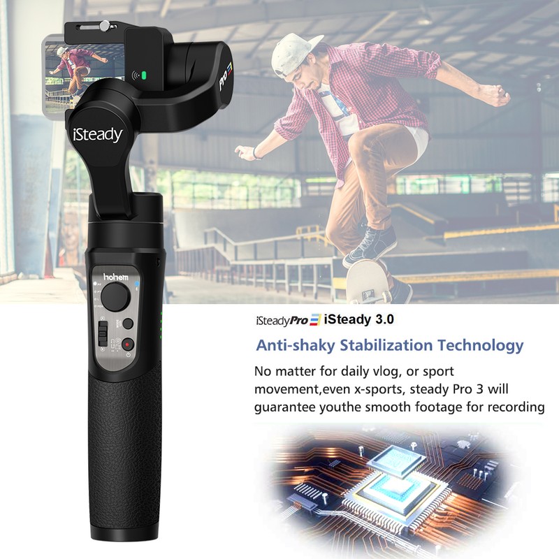 hohem iSteady Pro 3 Handheld 3-Axis WiFi Action Camera Gimbal