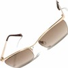 FashionBerry Men's Ikatsume Sunglasses, Thin Frame, Metal, Isolate, Oraora-style, Artisans,