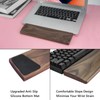 SHIDOW Walnut Keyboard Wrist Rest, Gaming Walnut Keyboard Wrist Pad,