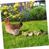 BESPORTBLE 1set Lawn Chicken Stake Garden Decoration for Yards Hen