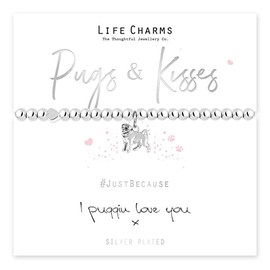 Life Charms Pugs & Kisses bracelet