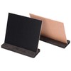 Mini Chalkboard Signs for Table, TAKSDAI 5" Ã 6" Message