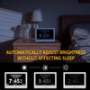 TIMEMOON Alarm Clock with Day and Date for Elderly Digital