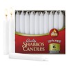 Ner Mitzvah Classic White Taper Candles – 7 Inch Candles