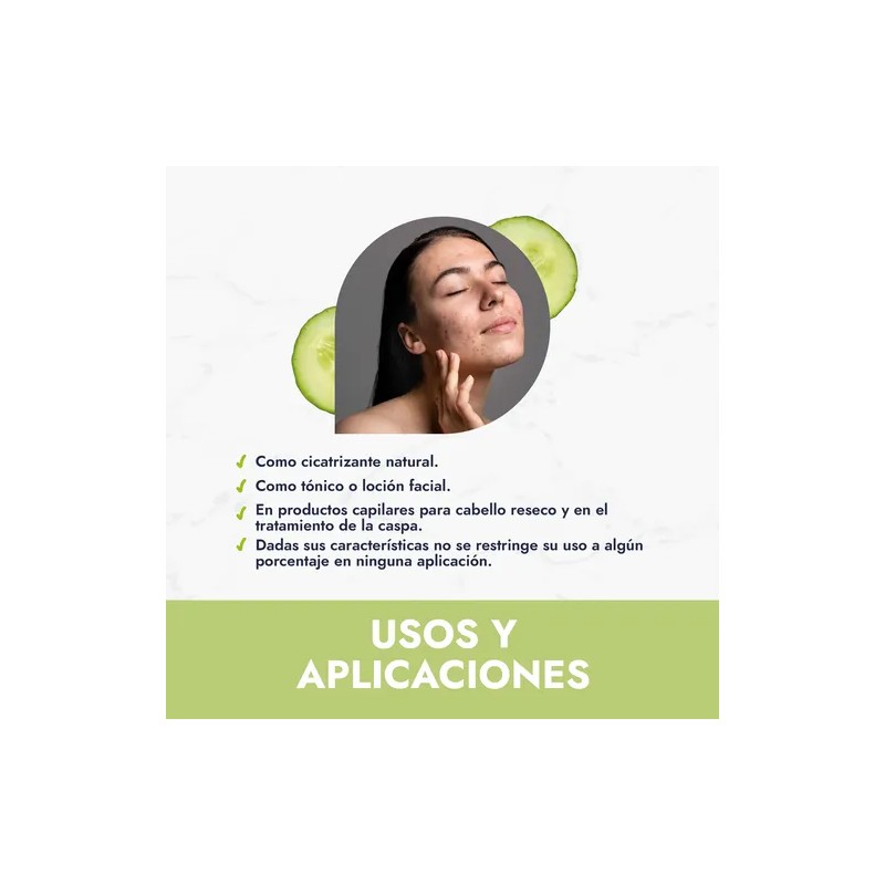 Tonico Facial Hidrolato De Pepino Refrescante 500 Ml