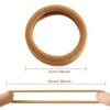100 Pcs Thick Seamless Hair Ties, Ponytail Holders Hair Accessories