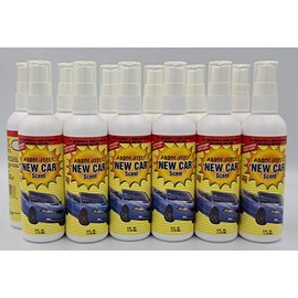 Absolutely Air Fresheners & Odor Eliminator 12 Pack - New Car Scent!