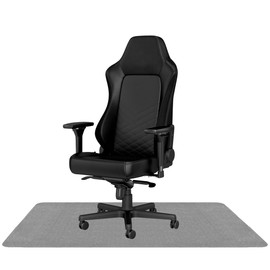 Arthome 90 x 140 cm Chair Mat, Grey Office Chair Mat for Hardwood Floor, Low Pile Carpet, Non-Slip Floor Protection Rug