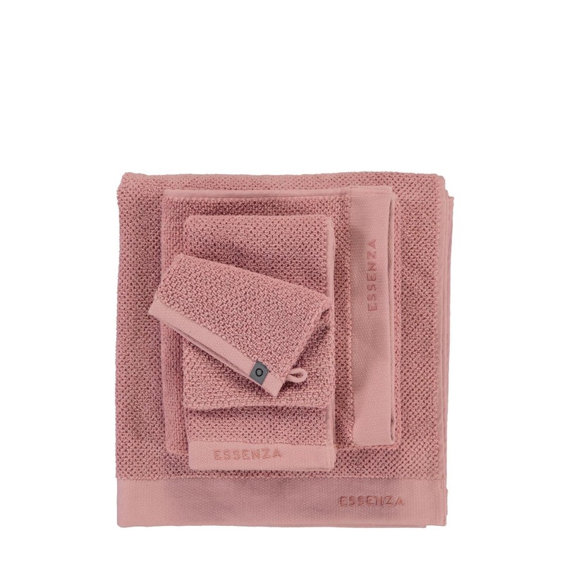 ESSENZA Connect Organic Plain Rose Towel 60 x 110 cm