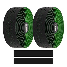 CNCLOL Bicycle Handlebar Tape, 2.5 mm Grip Tape for Road Bike, Gravel Bike, Green