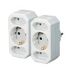 Brennenstuhl Multiple Socket Adaptor 3-Way with Child Lock (2 x
