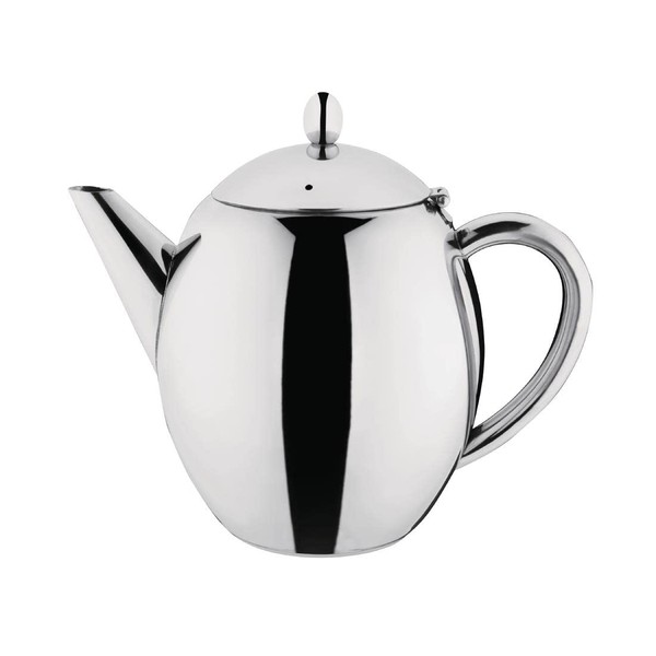Olympia Richmond Teapot Stainless Steel 60Oz 1 7L Infuser with New Features