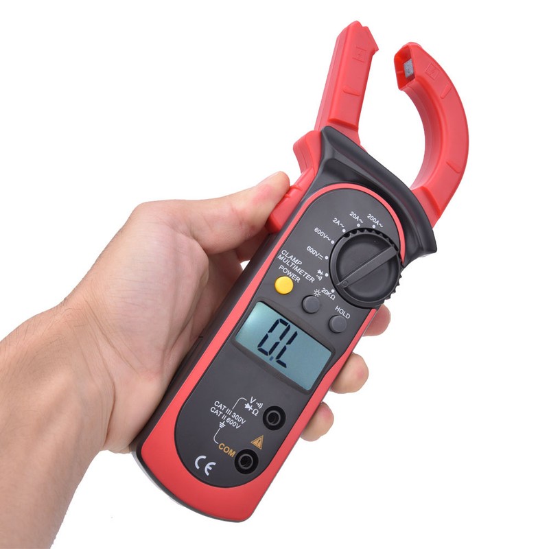UNI T UT200A Digital Handheld 1999 Counts Clamp Meter Voltage