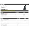 Windshield Washer Pump - Compatible with 2009-2012 Chevy Malibu