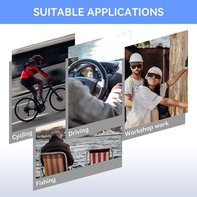 PETLESO Safety Goggles Protective Eyewear Goggles, Eye Protecting Glasses Anti