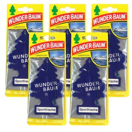 Wunderbaum 5x Sportfrische Original Air Freshener Air Freshener Air Freshener Car Fragrance Pack of 1