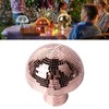 Mushroom Disco Ball, Stunning Visual Effects, High Quality Plastic, Colourful