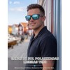 ATTCL Gafas de sol para hombre, polarizadas, deportivas, gafas de