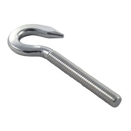 Yacht Steel Hook screw with right-hand thread M20 made of stainless steel AISI 316/A4