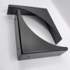 4 Pcs Black Metal Corner Protector Box Edge Safety Guard