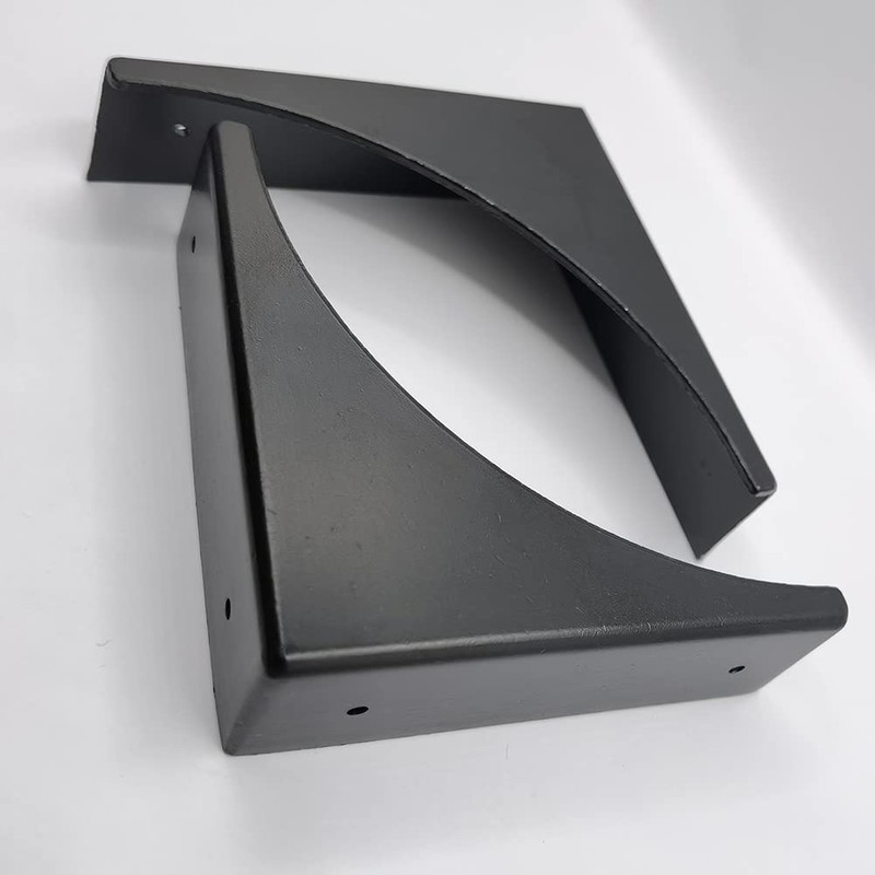 4 Pcs Black Metal Corner Protector Box Edge Safety Guard