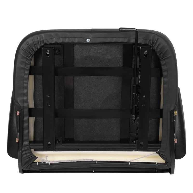 WUSILILU Adjustable Forklift Seat with Armrest, Driver Side Tractor Seat,