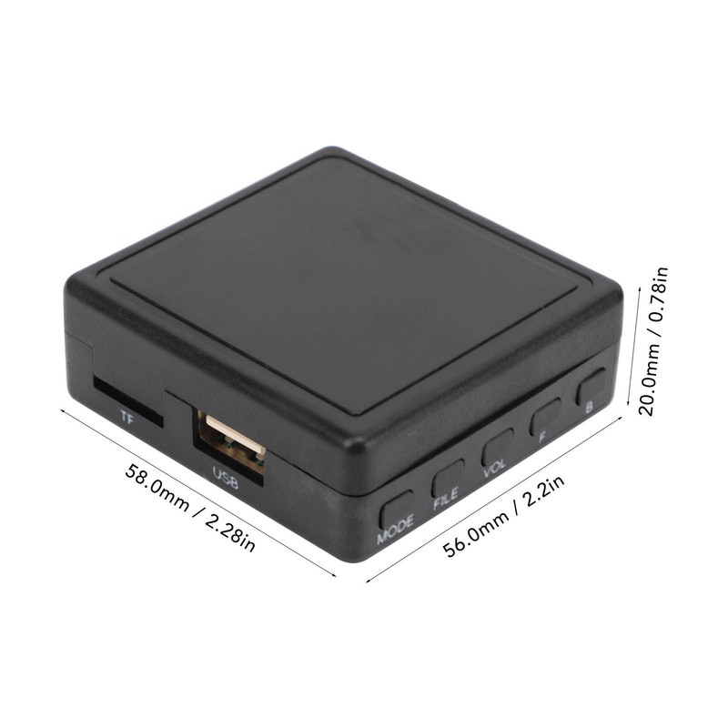 Bluetooth Adapter AUX Input Hands Free Calls Low Noise Stable